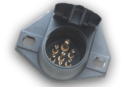 Heavy Duty Nylon 7-Pole Connector-Socket_0