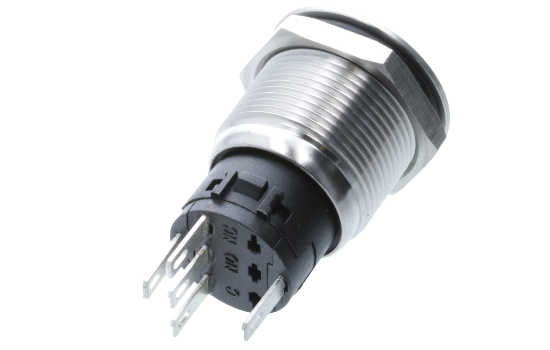 Switch Component’s Inc anti-vandal switches are commonly used for vandal resistance in public applications. Designed with a stainless steel body and sealed to an IP67 rating._1