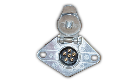 6 Pole Zinc Die Cast Connector- Socket_0