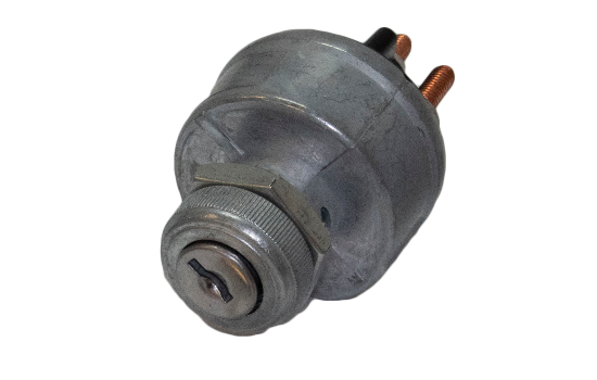 Universal 4 Position Ignition Switch; Easily replaces any other type of ignition key switch with similar mounting dimensions (Mounting Stem 7/16” long, 3/4” - 20 Thread). (1)_0