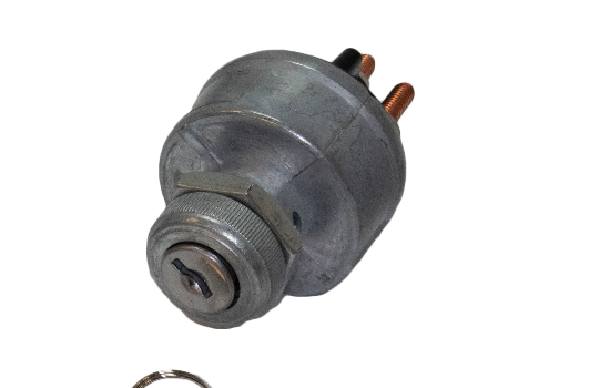 Universal 4 Position Ignition Switch; Easily replaces any other type of ignition key switch with similar mounting dimensions (Mounting Stem 7/16” long, 3/4” - 20 Thread). Commonly used on motor ignition applications including automotive, transportation, r_0