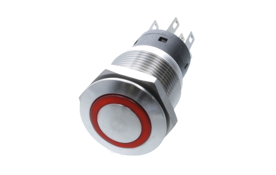 Switch Component’s Inc anti-vandal switches are commonly used for vandal resistance in public applications. Designed with a stainless steel body and sealed to an IP67 rating._0