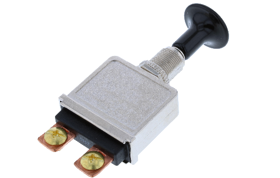 Switch Components Inc’s PP series is a plated extra heavy duty push-pull switch designed with rugged die cast housing to ensure extra strength and durability. It suits numerous applications. Available in three different colors._1