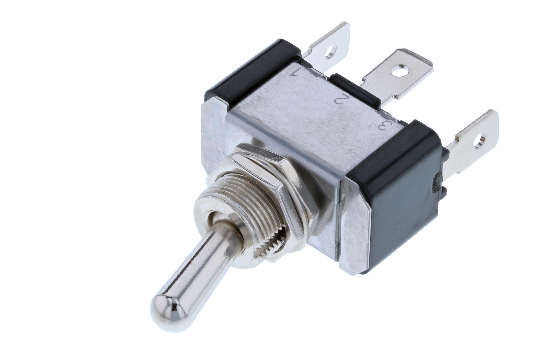 Switch Components Inc’s TA1 toggles are available in different Single Pole circuits and with tab and screw terminal options. These switches can be used in a variety of applications including automotive, marine, commercial or industrial equipment._0