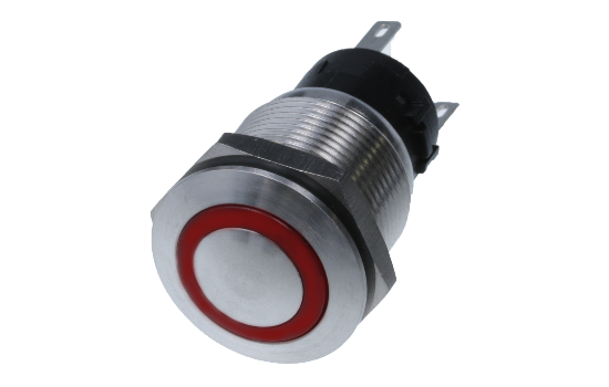 PD-1E-DC-9-RL-PUST BUTTON(1) Switch Component’s Inc anti-vandal switches are commonly used for vandal resistance in public applications. Designed with a stainless steel body and sealed to an IP67 rating.