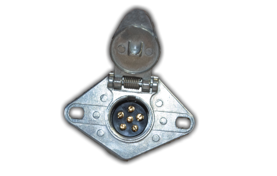 Socket manufactured using rugged diecast zinc that provides superior corrosion resistance.