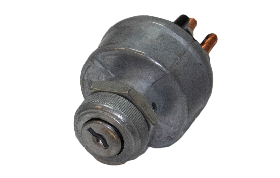 Universal 4 Position Ignition Switch; Easily replaces any other type of ignition key switch with similar mounting dimensions (Mounting Stem 7/16” long, 3/4” - 20 Thread). Robust diecast design that provides durability, corrosion and impact resistance. (1)