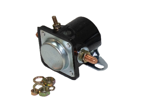 HDS1 Series solenoids are constructed of phenolic, making them light weight and durable. They are resistant to corrosion and high or low temperatures. Intermittent solenoid, actuated for a short amount of time, can handle 200A make and break rating. (1)