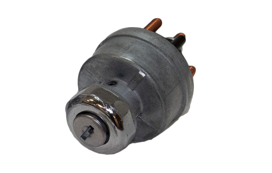 Variant of HDI1 Series with different mounting dimensions: Mounting Stem 1/3” long, 1” – 28 Thread. Universal 4 Position Ignition Switch. Heavy-duty zinc diecast construction to withstand harsh environments. Anti-Restart option offered to prevent the oper
