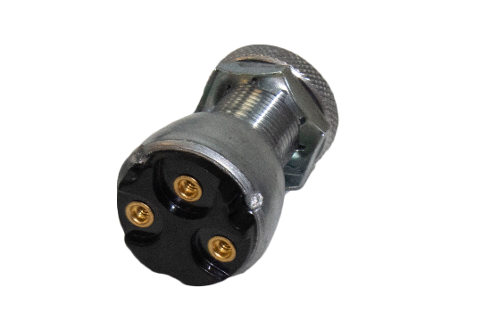 General purpose universal locking switch that provides security and safety for 15A 6VDC / 10A 12VDC applications. Mounting Stem 3/4” long, 3/4” - 20 Thread. Two positions (OFF-ON) and three positions (ON-OFF-ON) options are offered. (2)