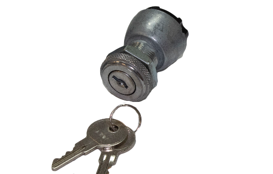 General purpose universal locking switch that provides security and safety for 15A 6VDC / 10A 12VDC applications. Mounting Stem 3/4” long, 3/4” - 20 Thread. Two positions (OFF-ON) and three positions (ON-OFF-ON) options are offered. (1)