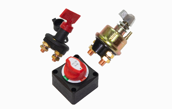 Our battery disconnect switches are designed to cut-off electrical power, help protect against electrical fires and theft when equipment is not in use, provide a reliable shutdown of power during maintenance, and prevent parasitic loads from draining.